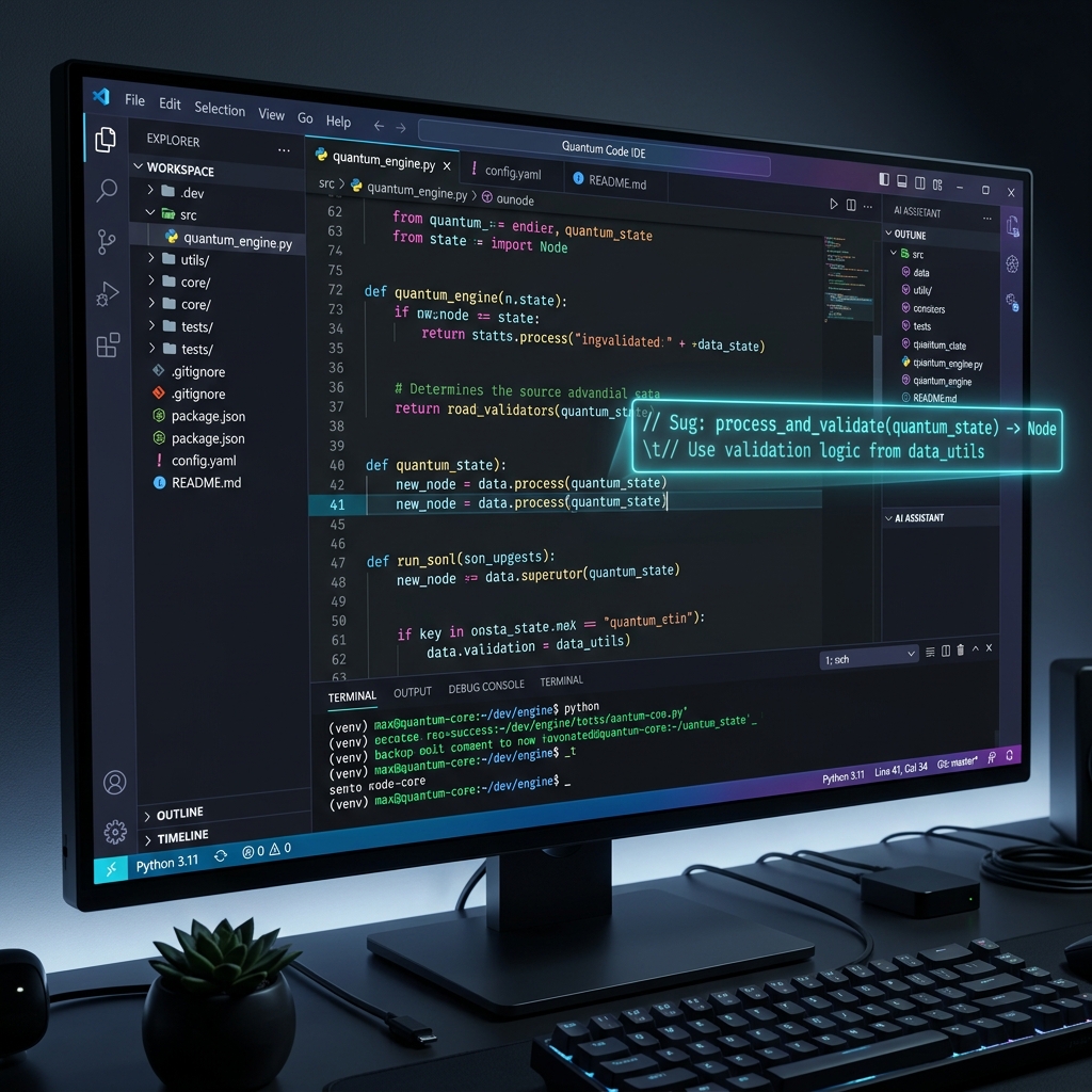 GitHub Copilot coding assistant